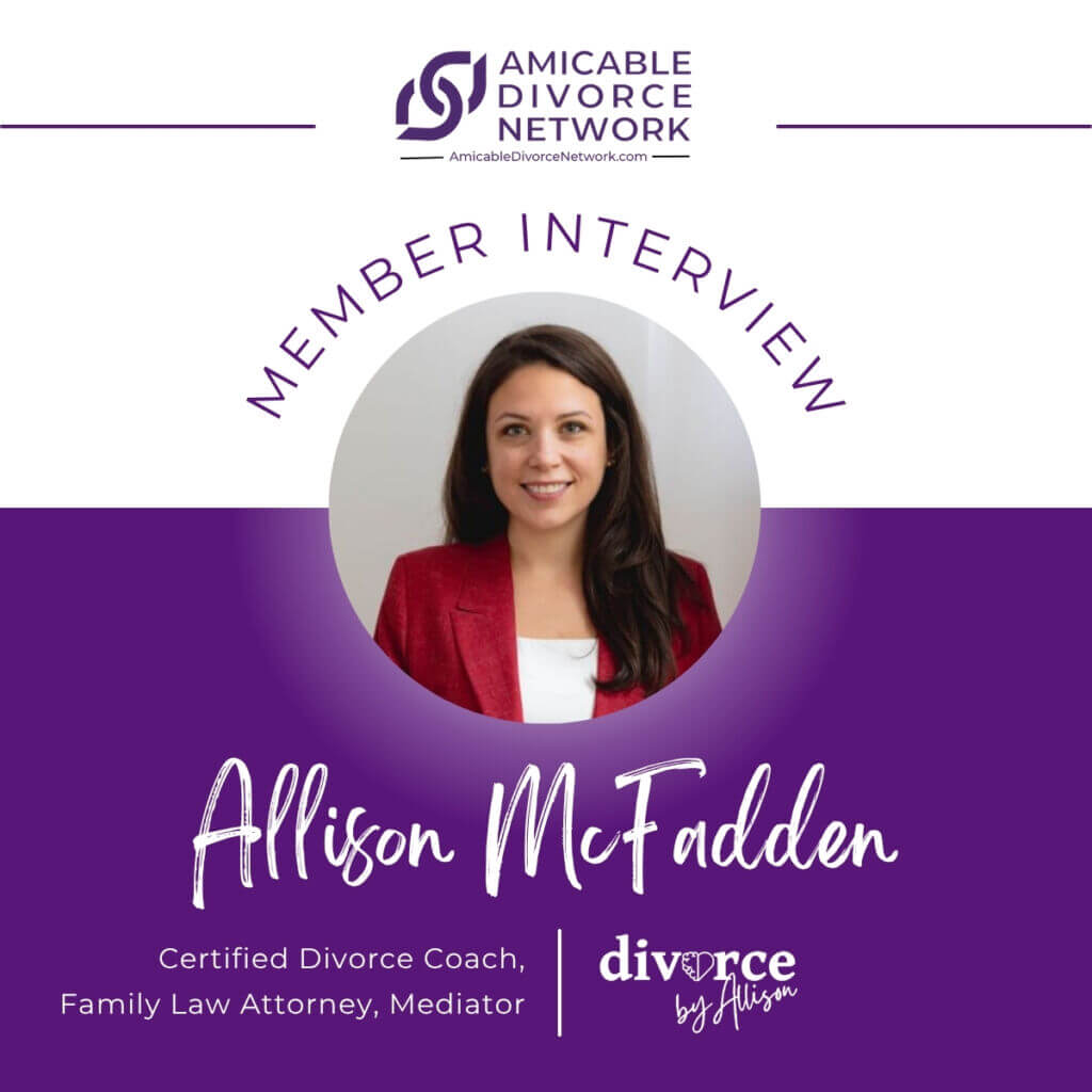 Certified Divorce Coach and Mediator Allison McFadden